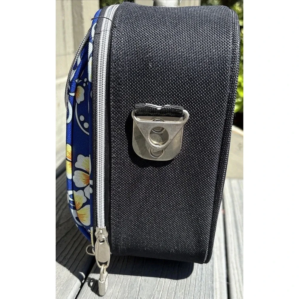 Hawaiian Travel Case Suitcase Suit Case Summer Bag Hibiscus Flower Vacation